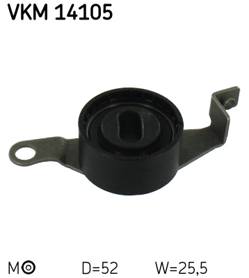Tensioner Pulley, timing belt - VKM 14105 SKF